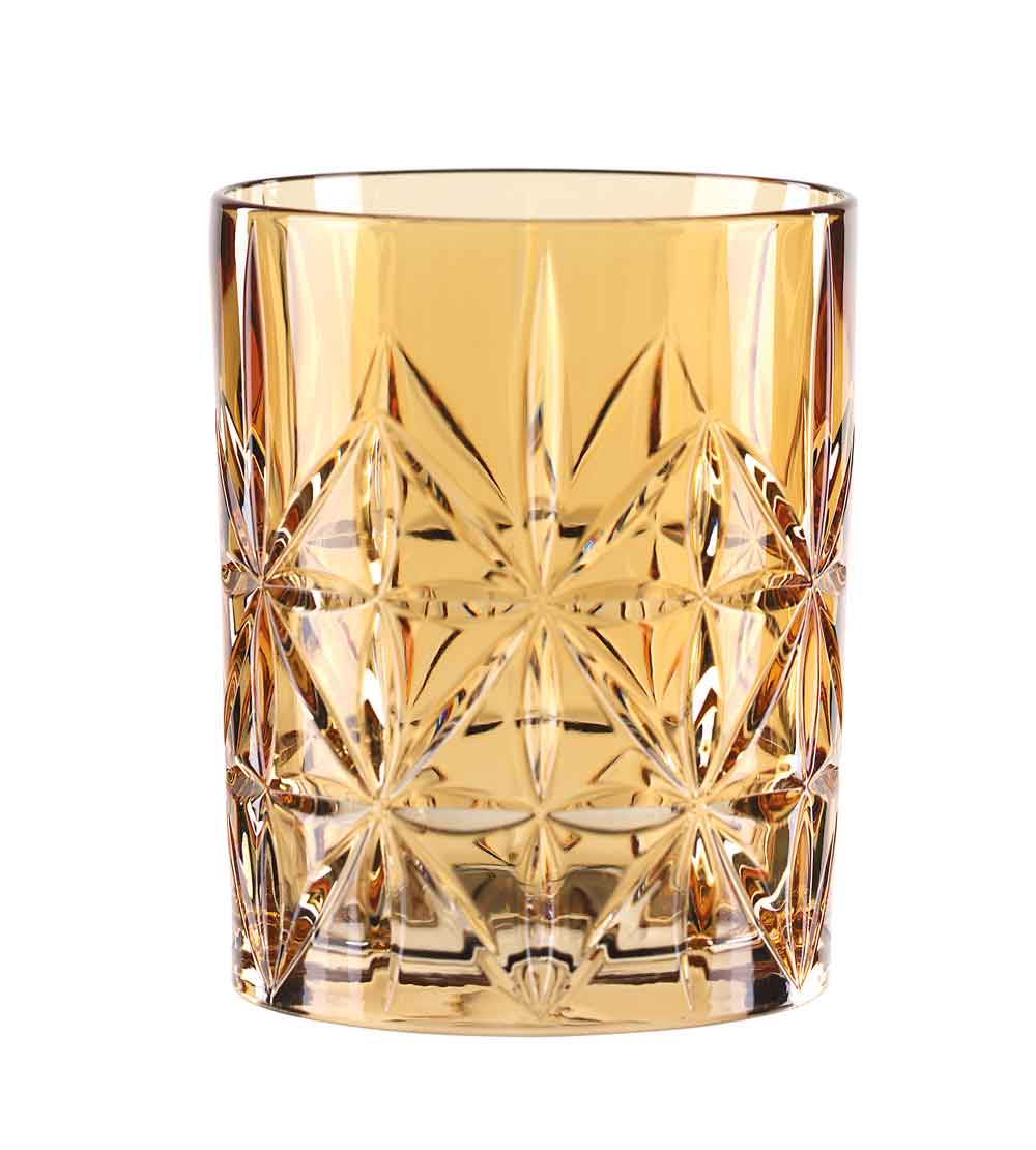 Whisky tumbler Highland Cross amber, Nachtmann - 345ml (1 pc. + gift box)