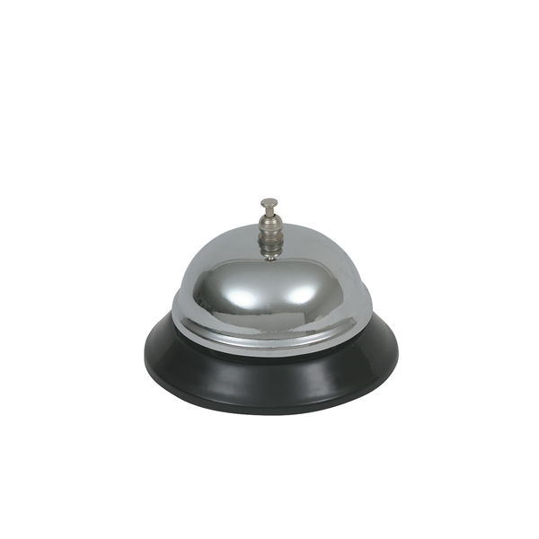 Service Bell, chrome plated - 8,9cm Service Bell, chrome plated - 8,9cm