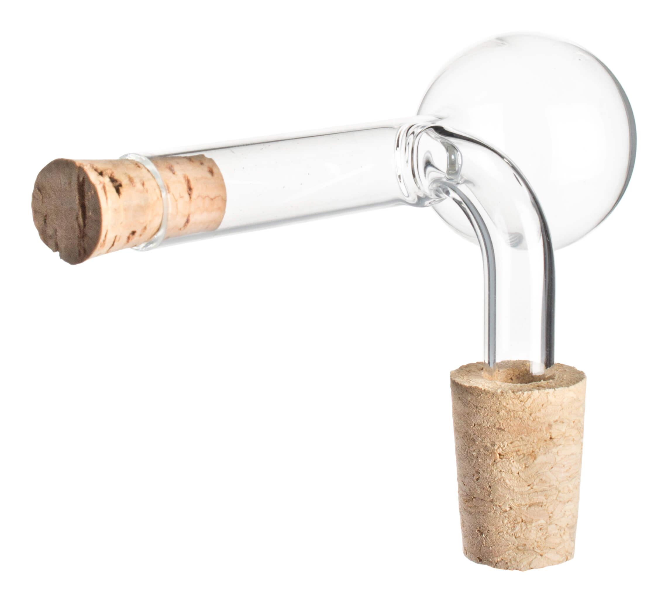 Portioner 2cl, with stopper - glass, natural cork