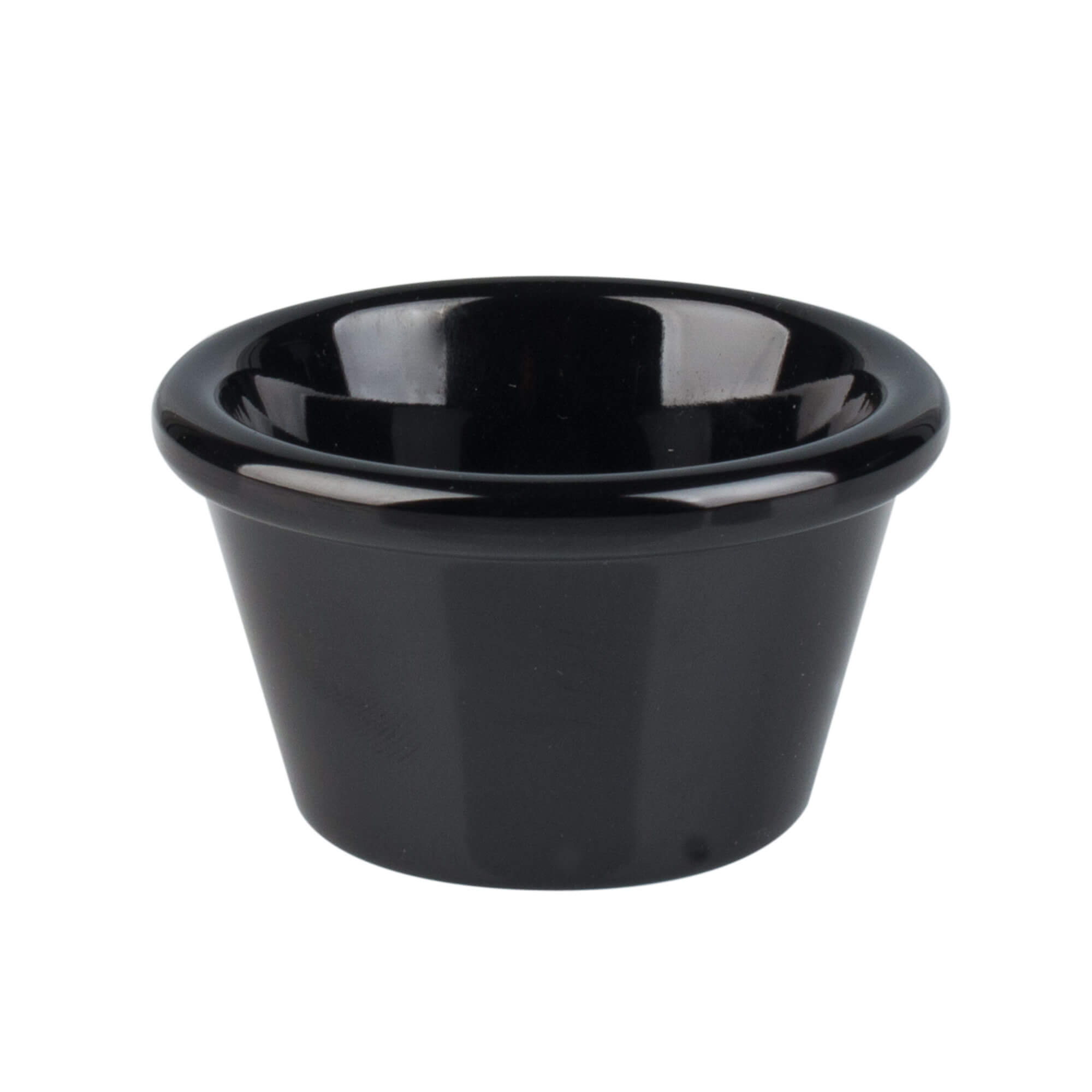 Dip bowl melamine, black - 40ml