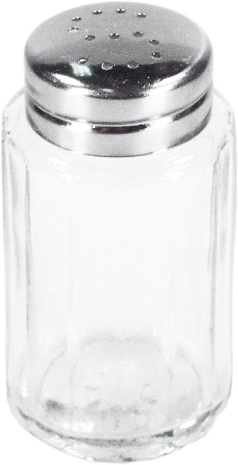 Pepper caster - glass - 7x4cm