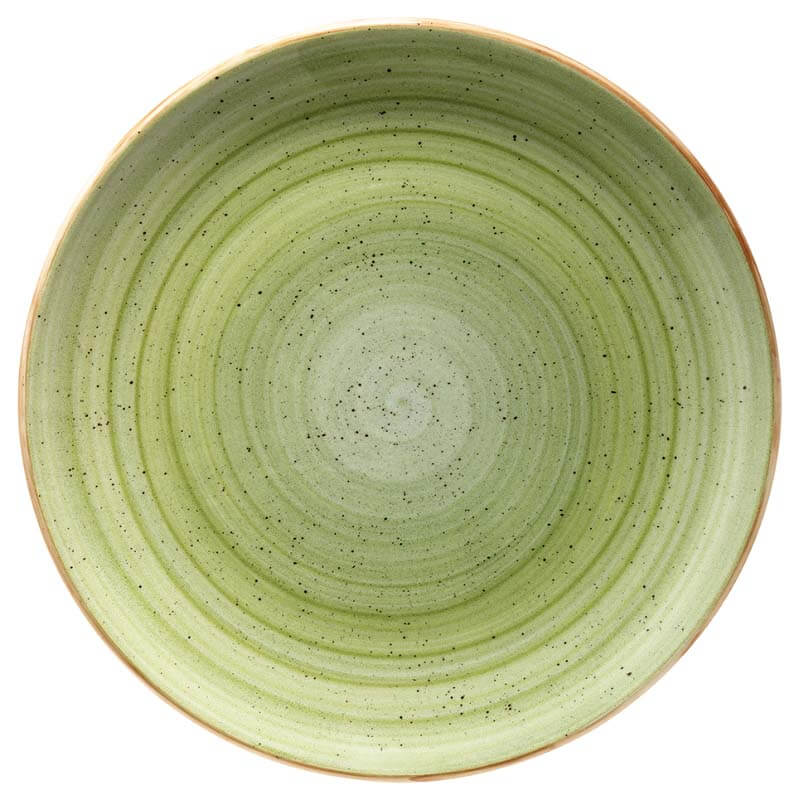 Bonna Aura Therapy Gourmet Plate 17cm green - 12 pcs.
