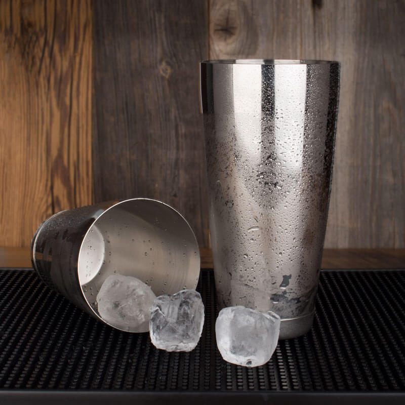 Tin on Tin Shaker, stainless steel polished (850ml)