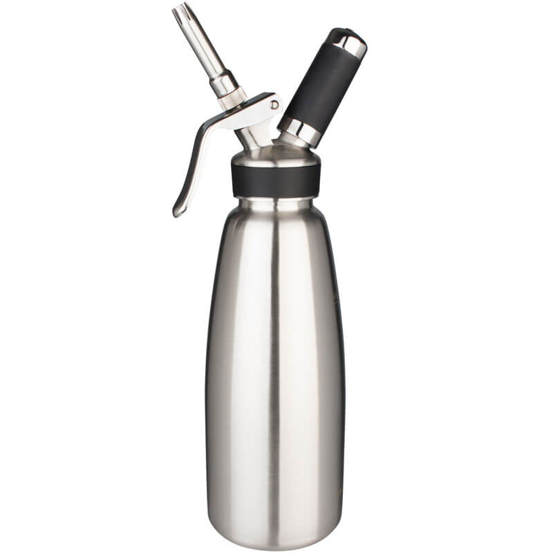 Cream siphon / whipper Mosa, stainless steel brushed - 1000ml