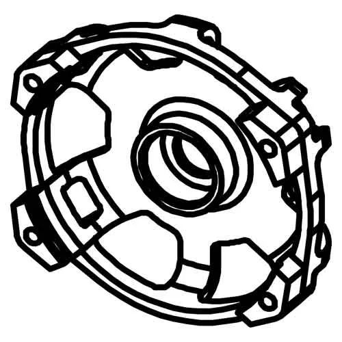 Rear flange - Santos #53 (53244) Rear flange - Santos #53 (53244)