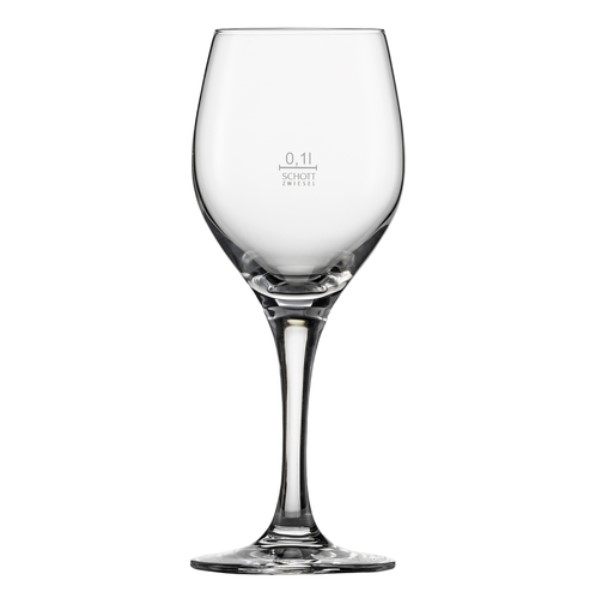 White Wine glass, Mondial Schott Zwiesel - 270ml, 0,1l+0,2l CM (6pcs.)