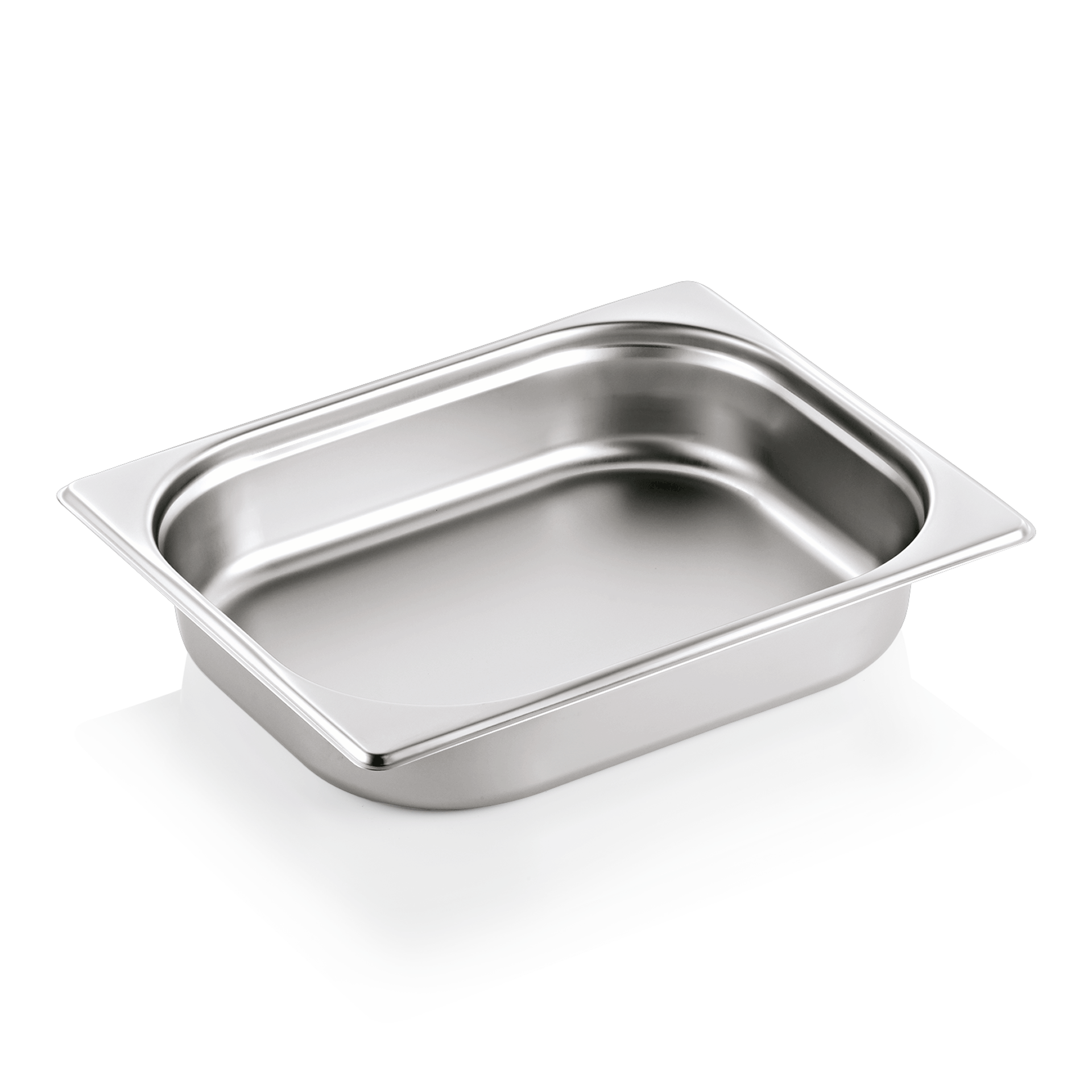 GN 1/2 container, CNS 18/8 - 6,5cm (GN SELECT series)