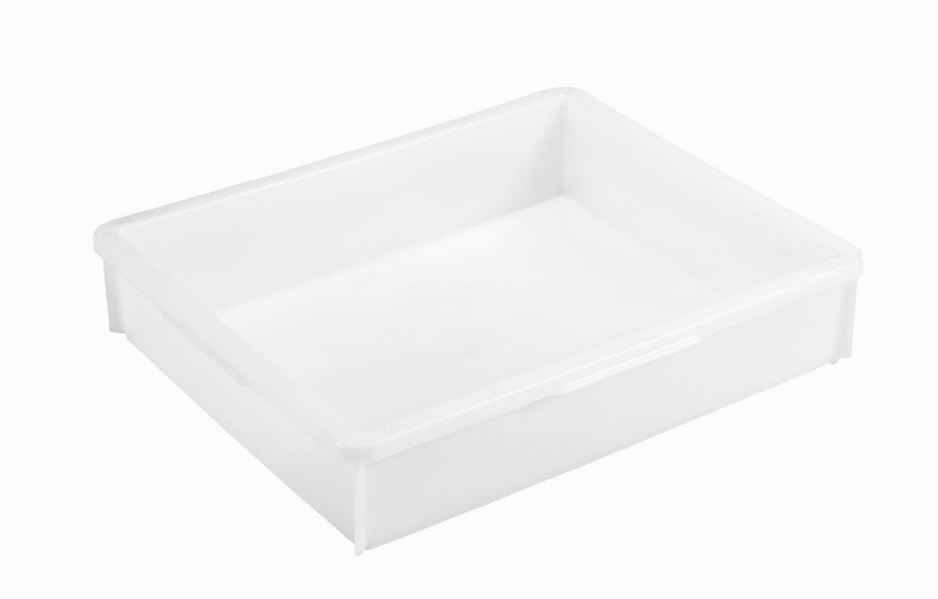 Stacking and transport container Classic white - 515x445x110mm (18l)