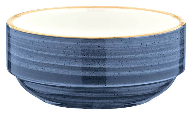 Bonna Aura Dusk Banquet Stackable bowl 12cm blue - 12 pcs. Bonna Aura Dusk Banquet Stackable bowl 12cm blue - 12 pcs.