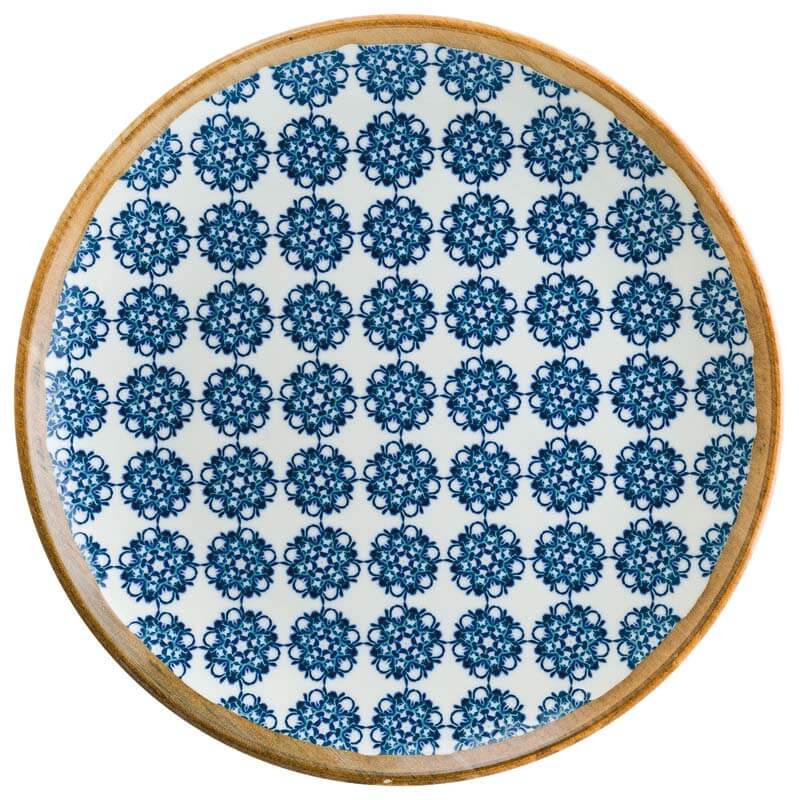 Bonna Lotus Gourmet Plate 21cm blue - 12 pcs. Bonna Lotus Gourmet Plate 21cm blue - 12 pcs.