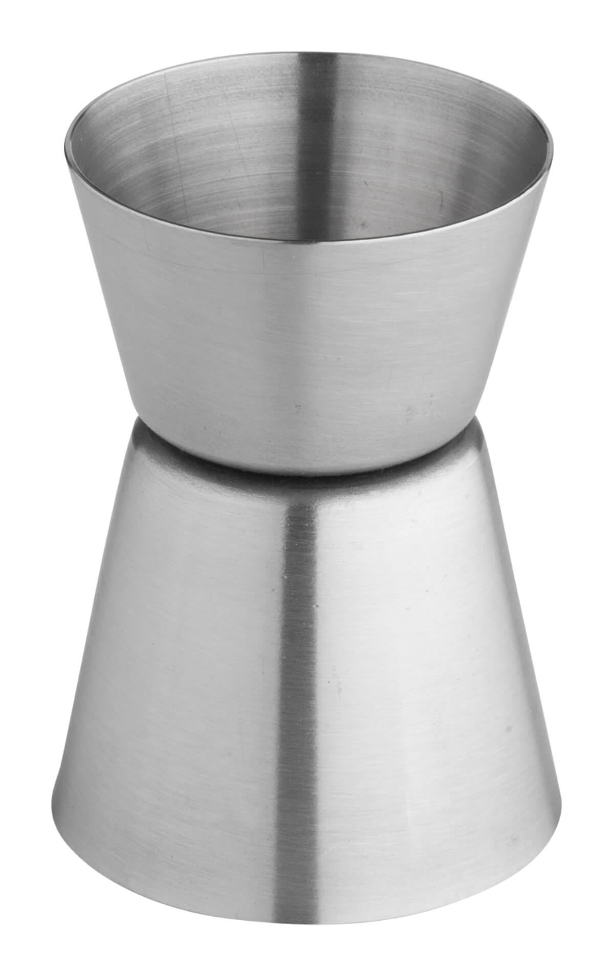 Double jigger, brushed - stainless steel (15ml/30ml)