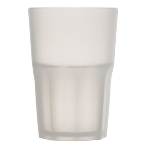 Plastic glasses