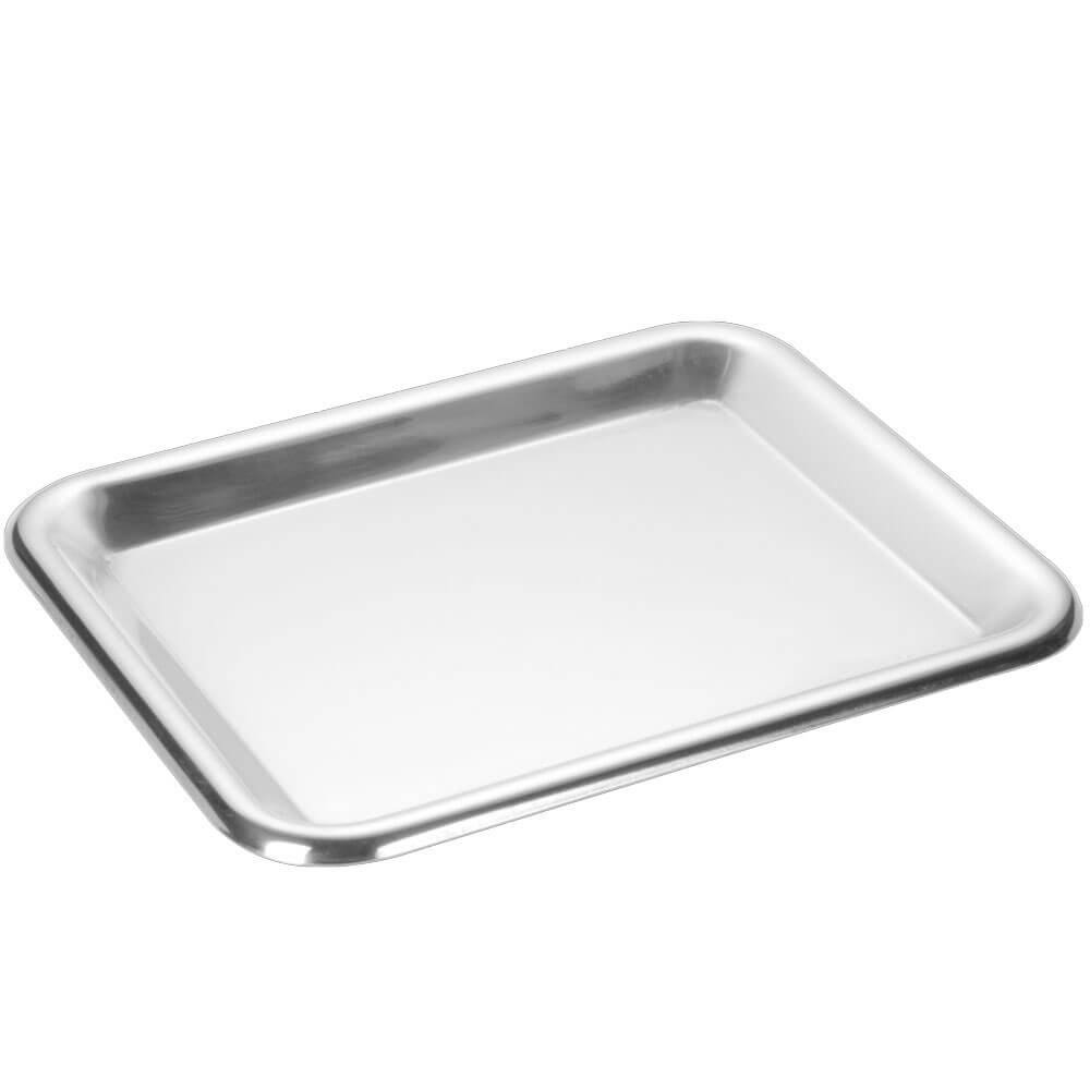 Tray, stainless steel - smooth