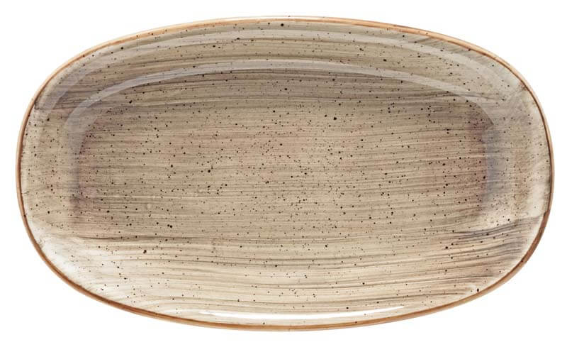 Bonna Aura Terrain Gourmet Oval plate 34x19cm beige - 6 pcs. Bonna Aura Terrain Gourmet Oval plate 34x19cm beige - 6 pcs.