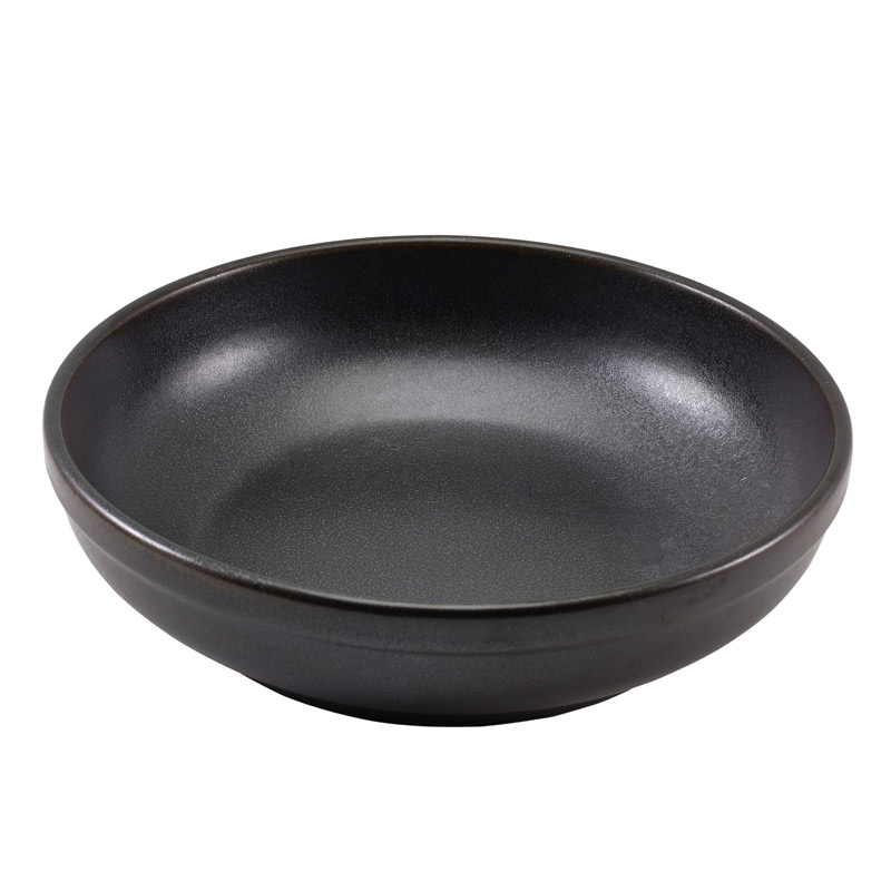 Coupe bowl Terra Cinder Black – 23 cm (6 pcs.)