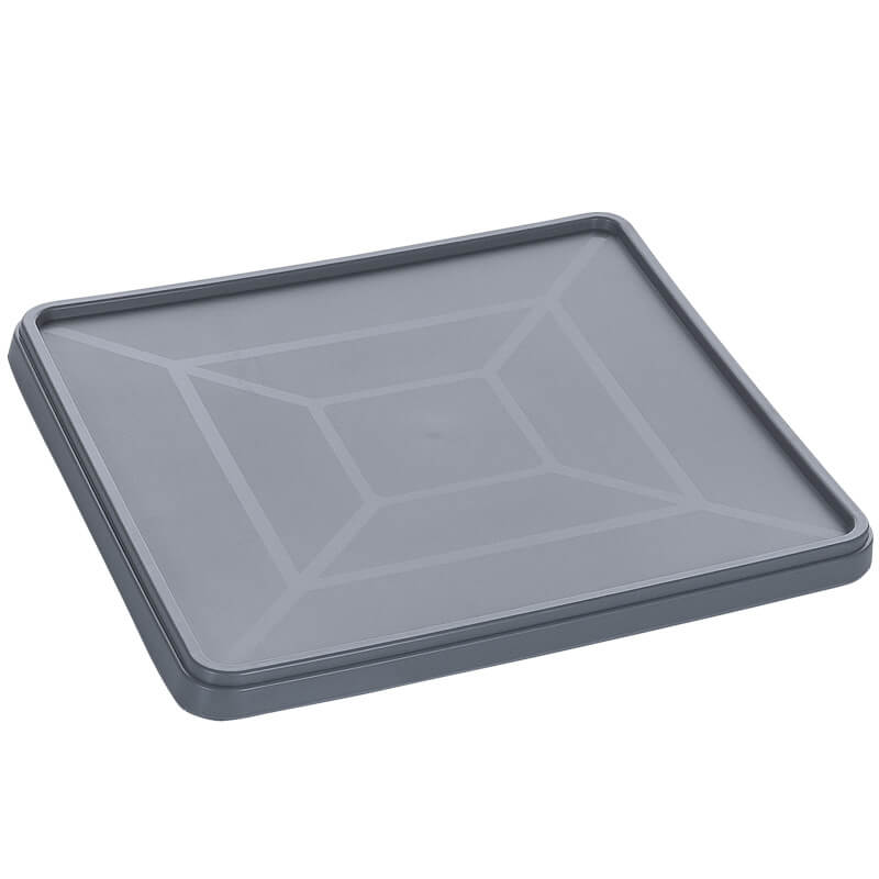 Glass rack cover, gray (Rack 98) - 50x50cm