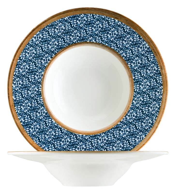Bonna Lupin Banquet Pasta plate 28cm blue - 6 pcs.