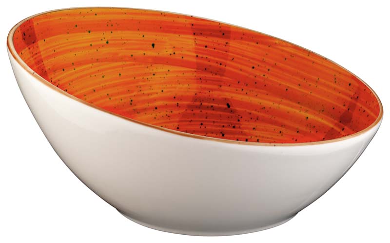 Bonna Aura Terracotta Vanta Bowl 22cm orange - 6 pcs. Bonna Aura Terracotta Vanta Bowl 22cm orange - 6 pcs.