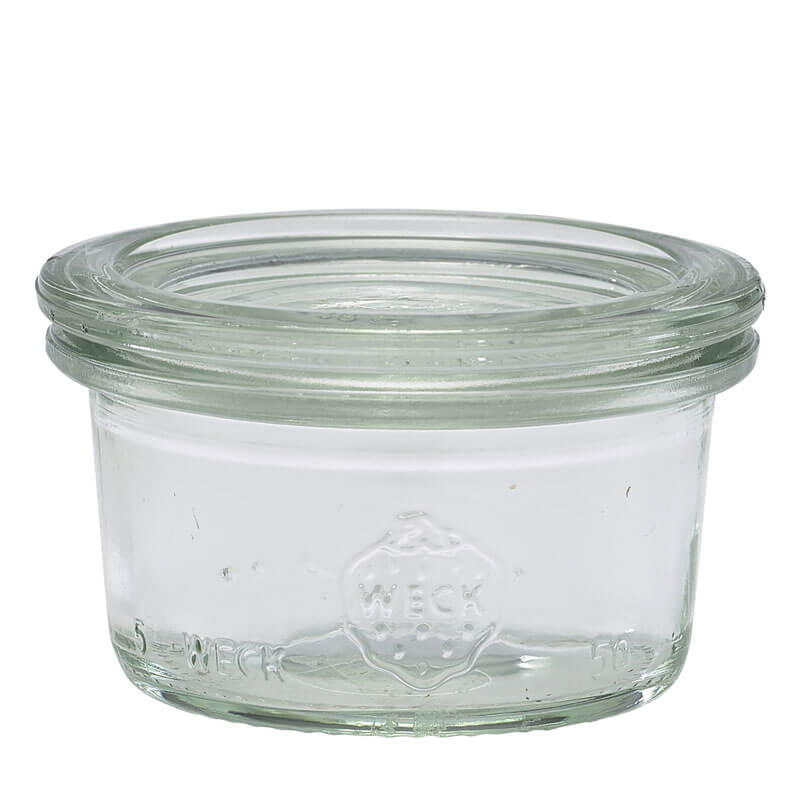 Mini WECK jar with lid - 50ml / 6x3,5cm (24 pcs.)