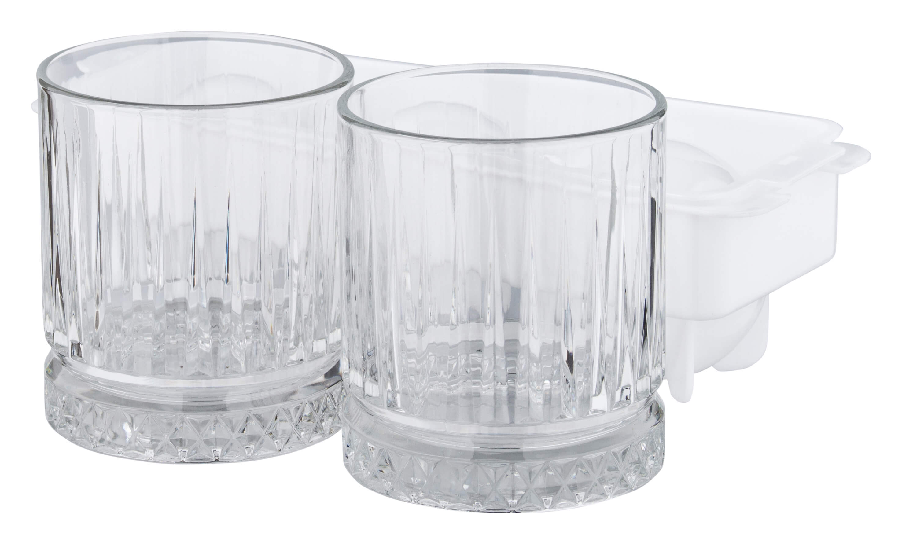 Whisky Ice Ball Set - 2 tumblers + ice ball mold