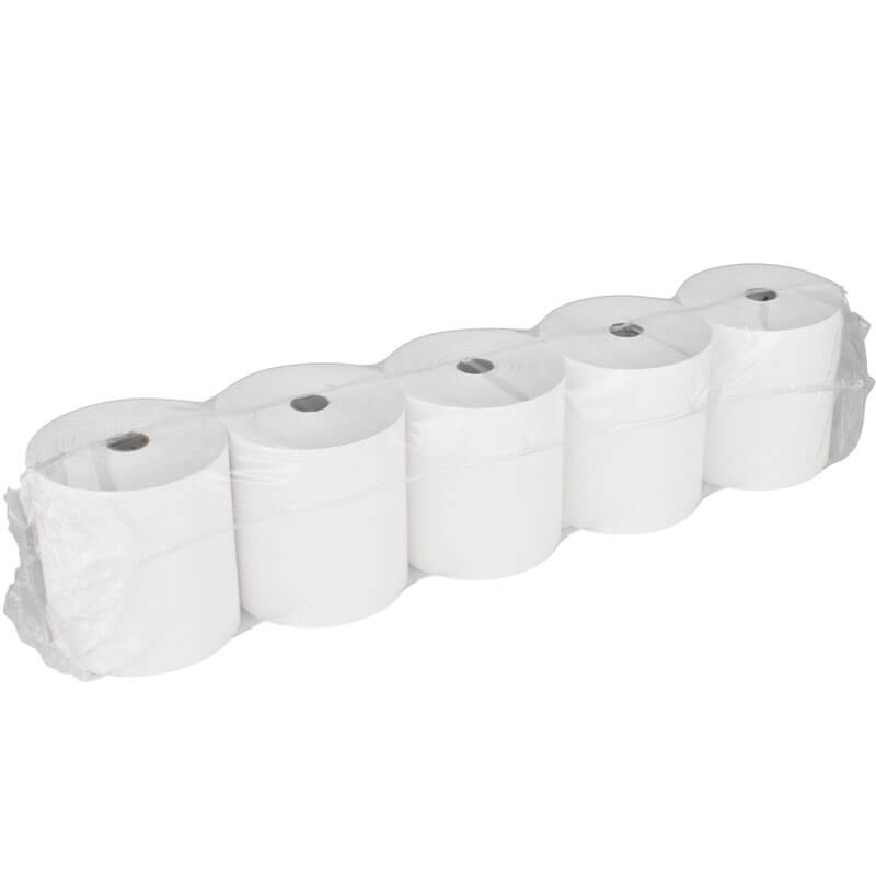 Thermal paper rolls 58mm x 50m x 12mm, 59mm diameter (5 rolls)