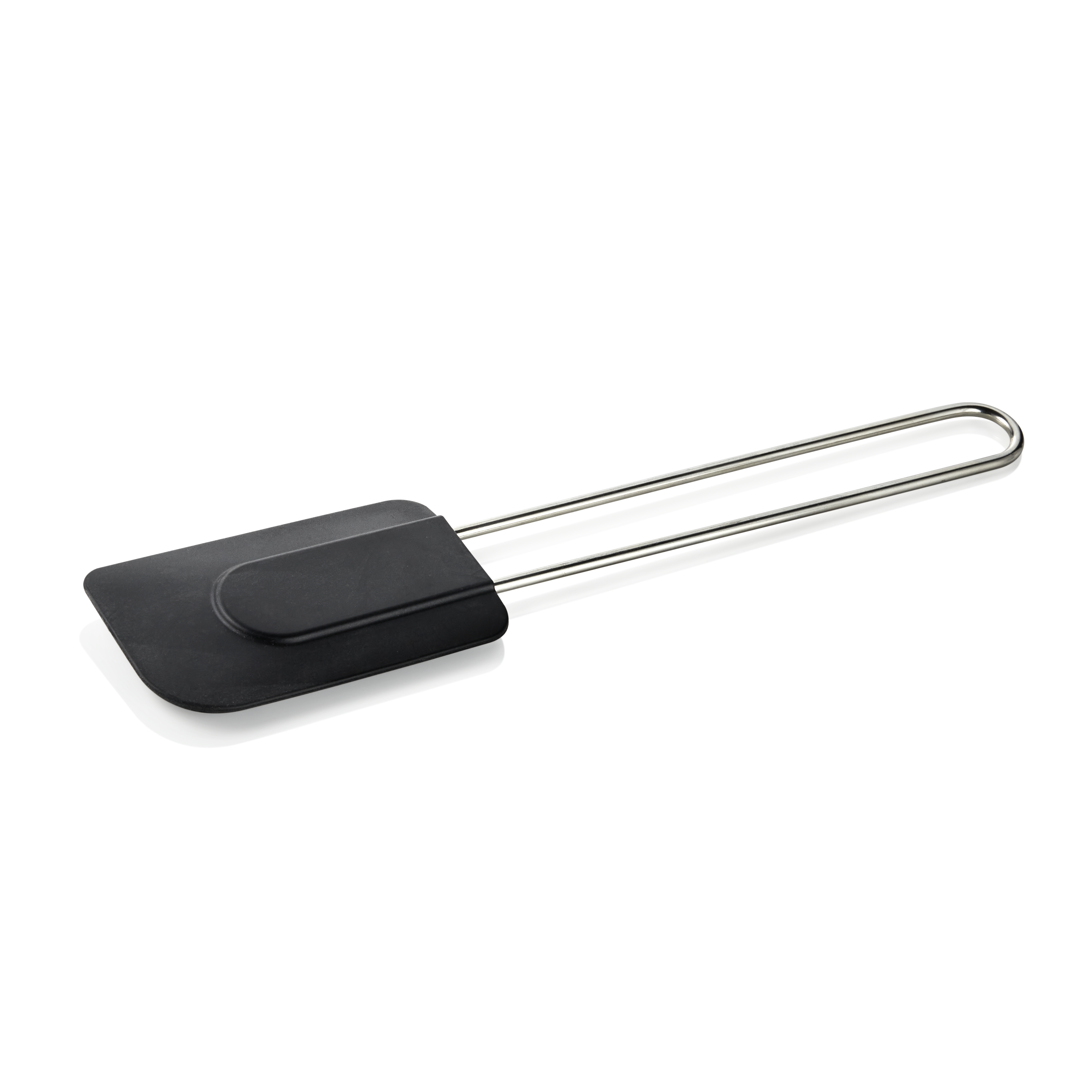 Spatula stainless steel, silicone, black - 29cm Spatula stainless steel, silicone, black - 29cm