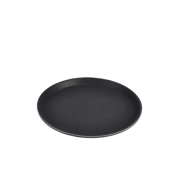 Non-slip tray, black fibreglass - 35,5cm Non-slip tray, black fibreglass - 35,5cm