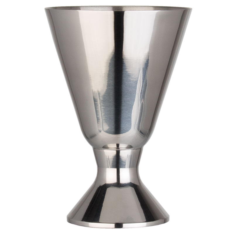 Jigger with 2 scales - stainless steel (70ml)