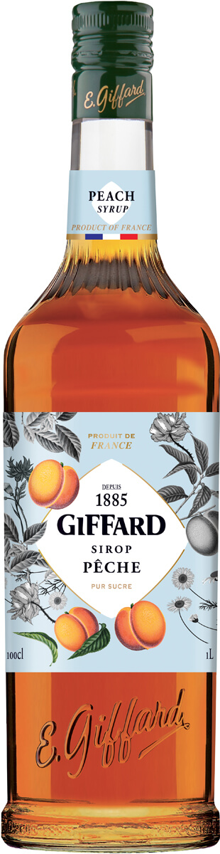 Peach - Giffard Syrup (1,0l)