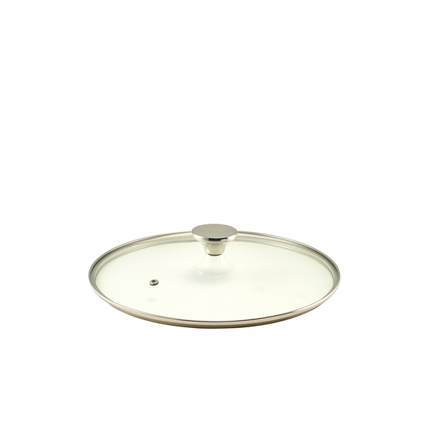 Glass Lid For Cast Aluminium Casserole Dish - 28cm