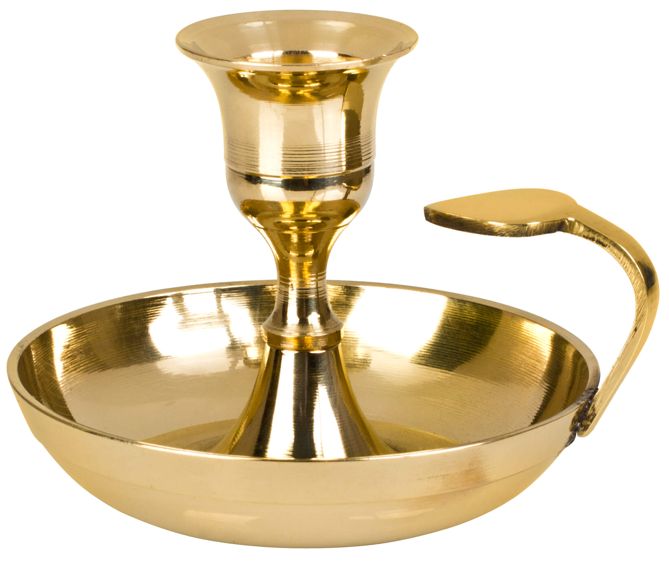 Candle light holder - brass