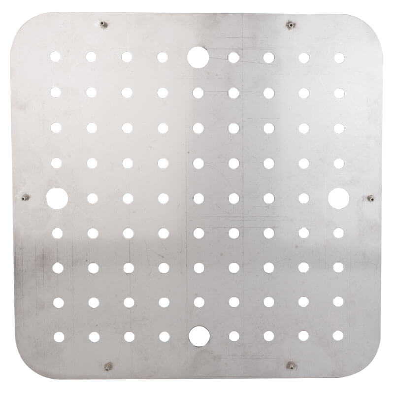 Sink cover, CNS perforated - 40x40cm Sink cover, CNS perforated - 40x40cm