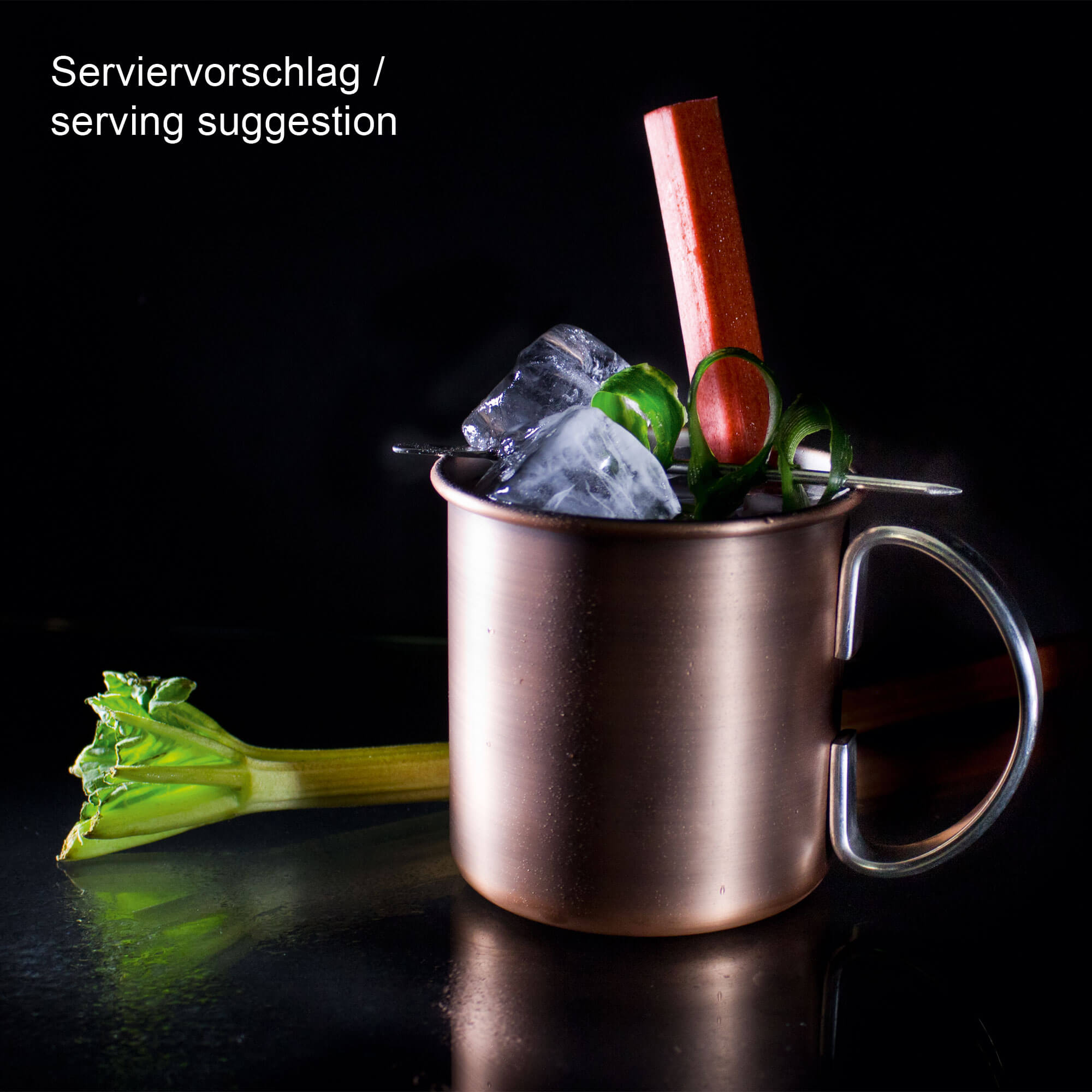 Moscow mule mug, antique copper look - 450ml