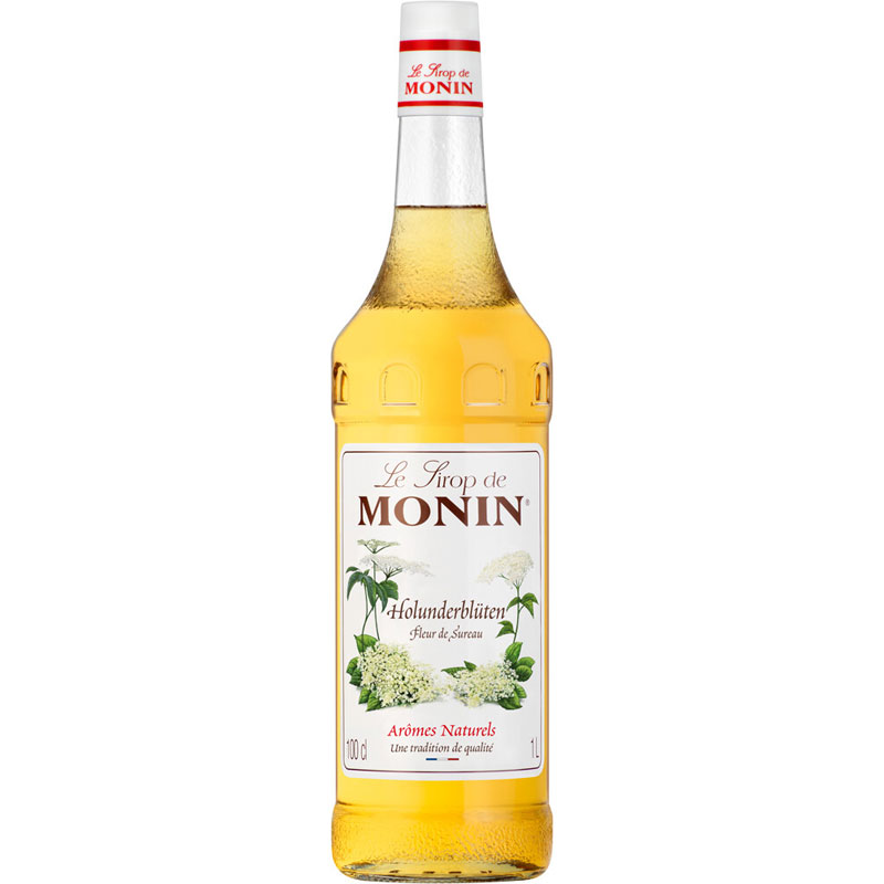 Elderflower - Monin Syrup (1,0l) Elderflower - Monin Syrup (1,0l)