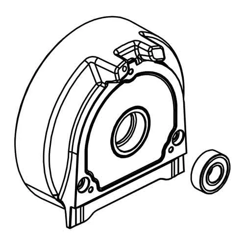 09352 - Santos #9 - Complete front flange 09352 - Santos #9 - Complete front flange
