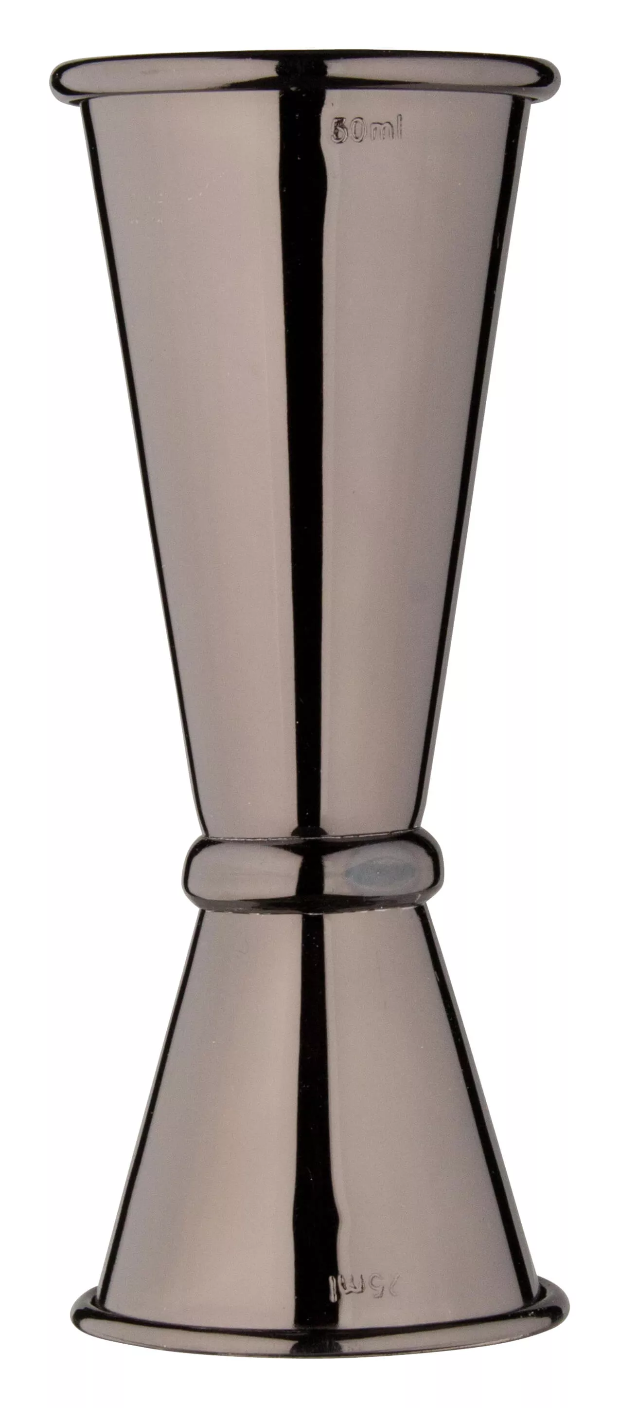 Jigger, poliert - gunmetal black (25/50ml) Jigger, poliert - gunmetal black (25/50ml)
