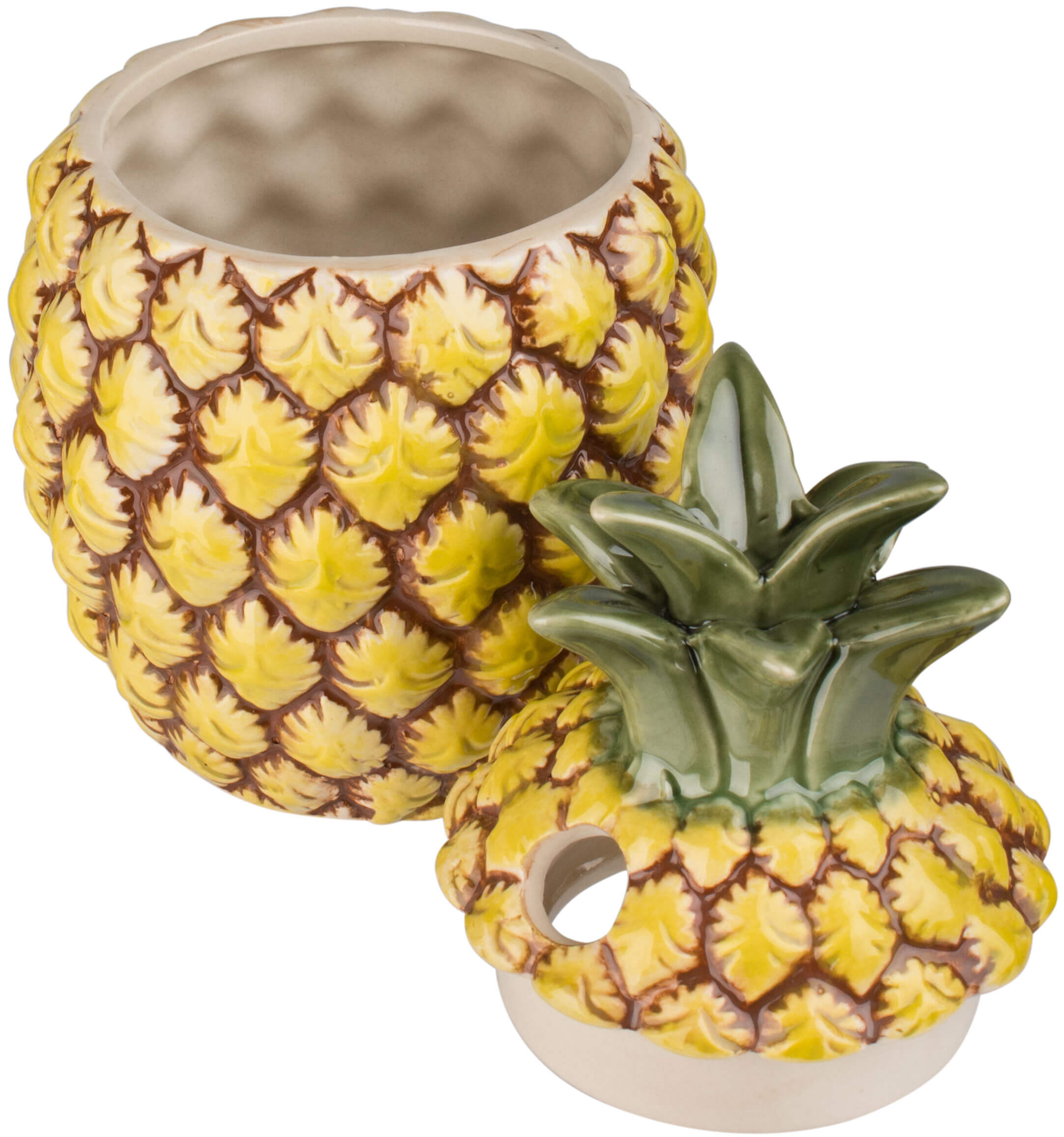 Tiki Mug Pineapple with Lid, 600ml