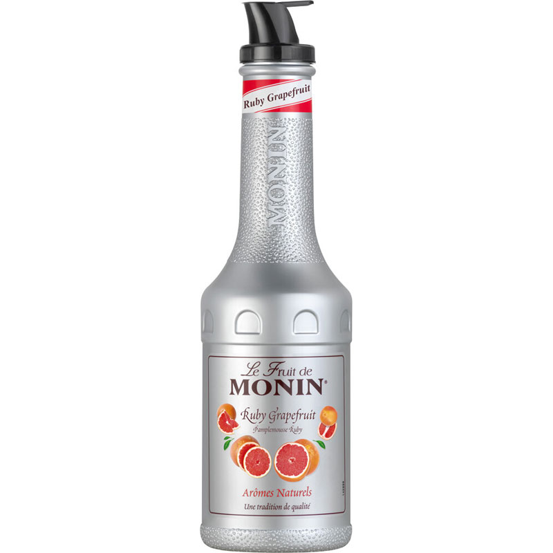 Ruby Grapefruit Fruit Purée Mix - Monin (1,0l) Ruby Grapefruit Fruit Purée Mix - Monin (1,0l)