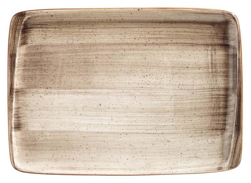 Bonna Aura Terrain Moove Plate 36x25cm beige - 6 pcs. Bonna Aura Terrain Moove Plate 36x25cm beige - 6 pcs.