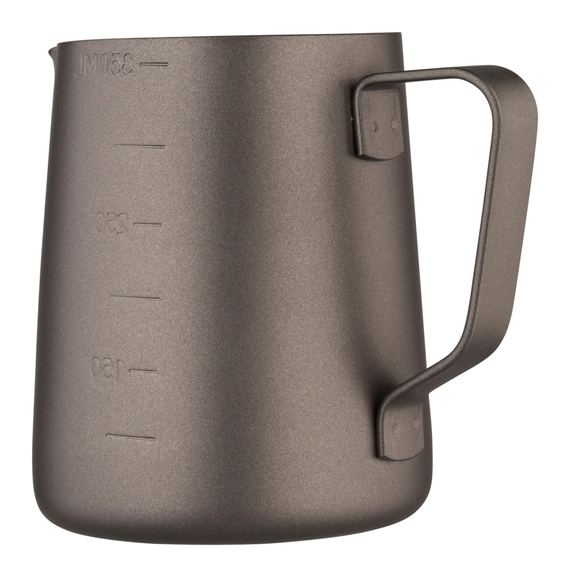 Milk Jug with scale, stainless steel - 350ml