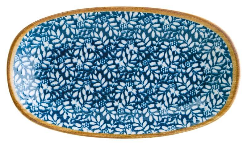 Bonna Lupin Gourmet Oval plate 34x19cm blue - 6 pcs. Bonna Lupin Gourmet Oval plate 34x19cm blue - 6 pcs.