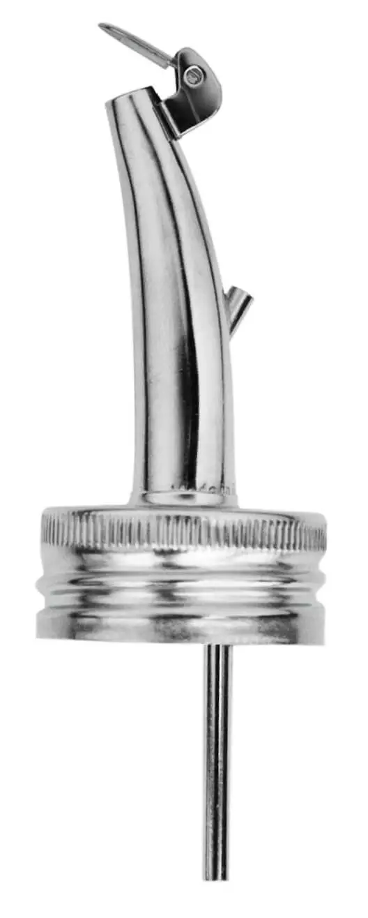 Pourer, screw thread and cap - 31,5mm Pourer, screw thread and cap - 31,5mm