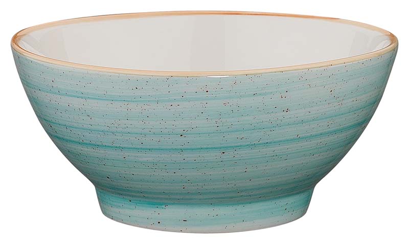 Bonna Aura Aqua Rita Soup bowl 14cm turquoise - 12 pcs.