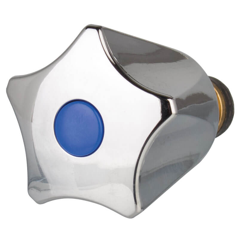 Tap knob, 3/8" connection (underflush tap) - cold