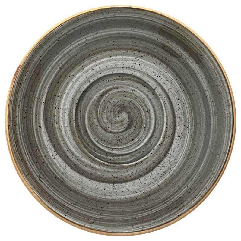 Bonna Aura Space Gourmet multi purpose saucer 19cm grey - 12 pcs. Bonna Aura Space Gourmet multi purpose saucer 19cm grey - 12 pcs.
