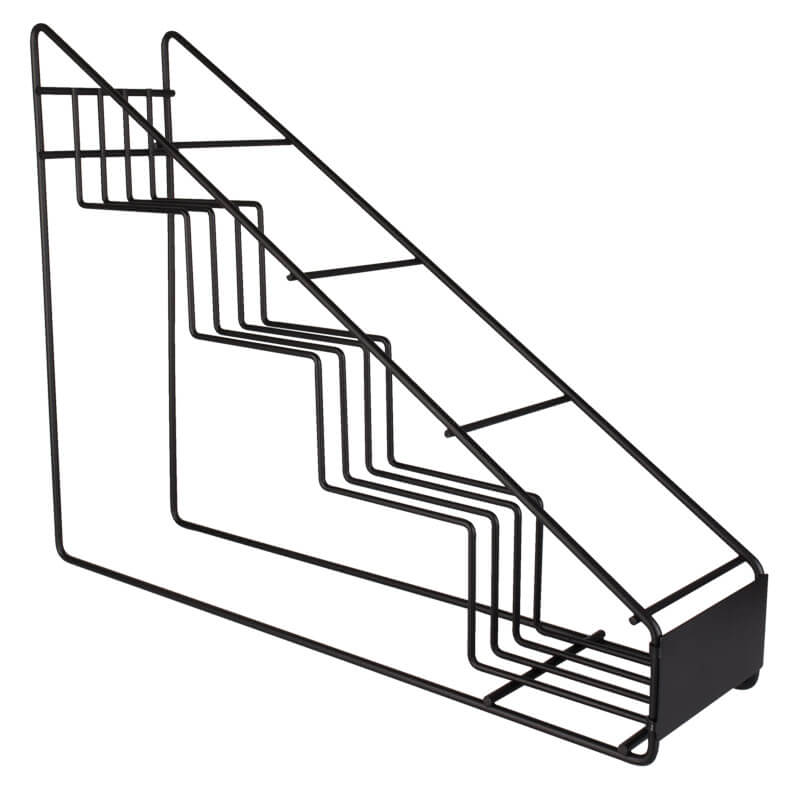 Narrow bottle staircase - black