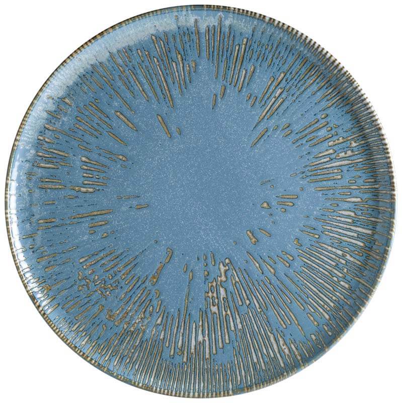 Bonna Snell Sky Gourmet Pizza plate 32cm blue - 6 pcs. Bonna Snell Sky Gourmet Pizza plate 32cm blue - 6 pcs.