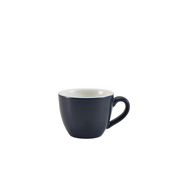 Espresso cup porcelain matte blue – 90 ml (6 pcs.)