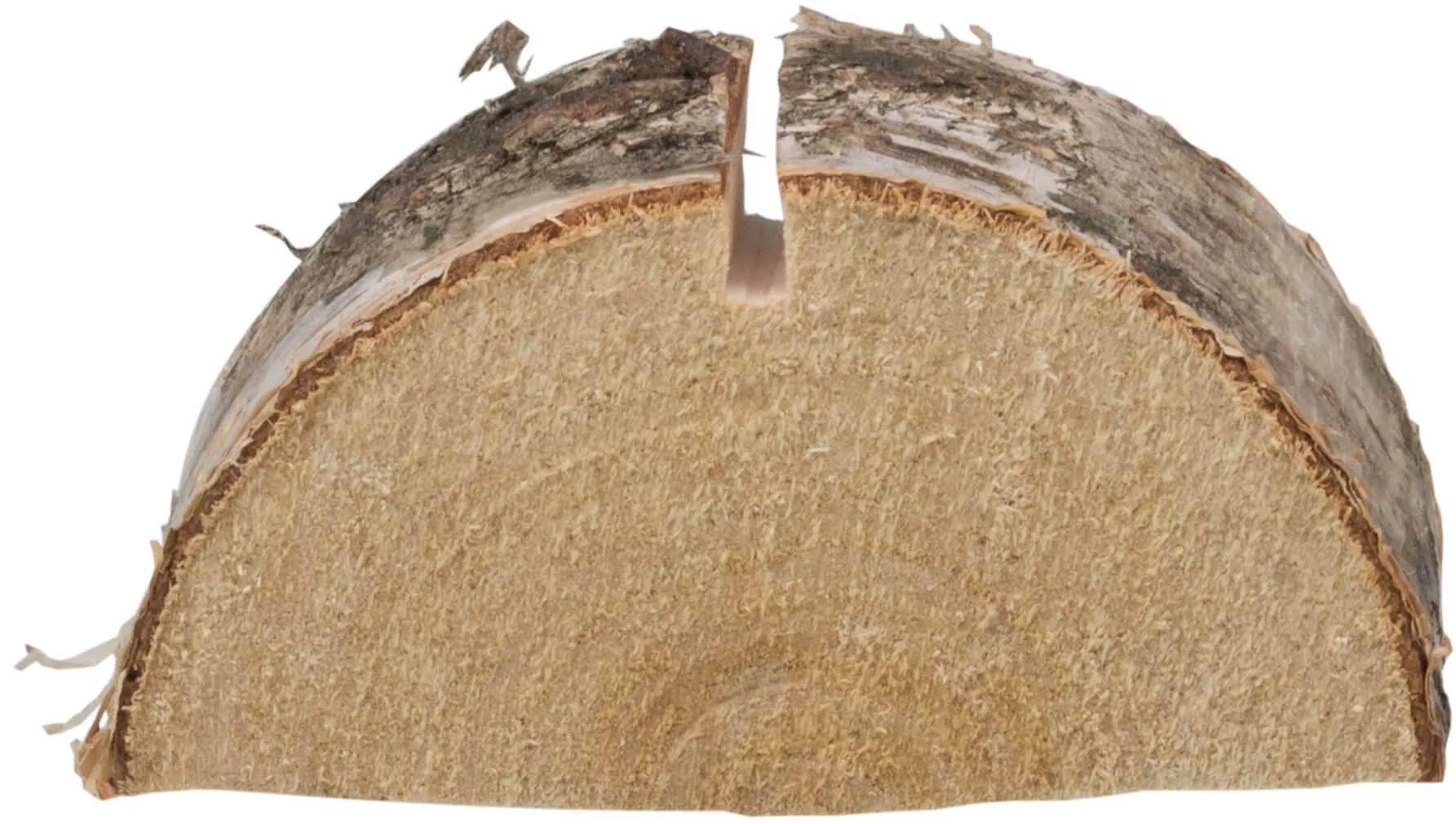 Wooden sign holder, birch slice - approx. 6,5cm Wooden sign holder, birch slice - approx. 6,5cm