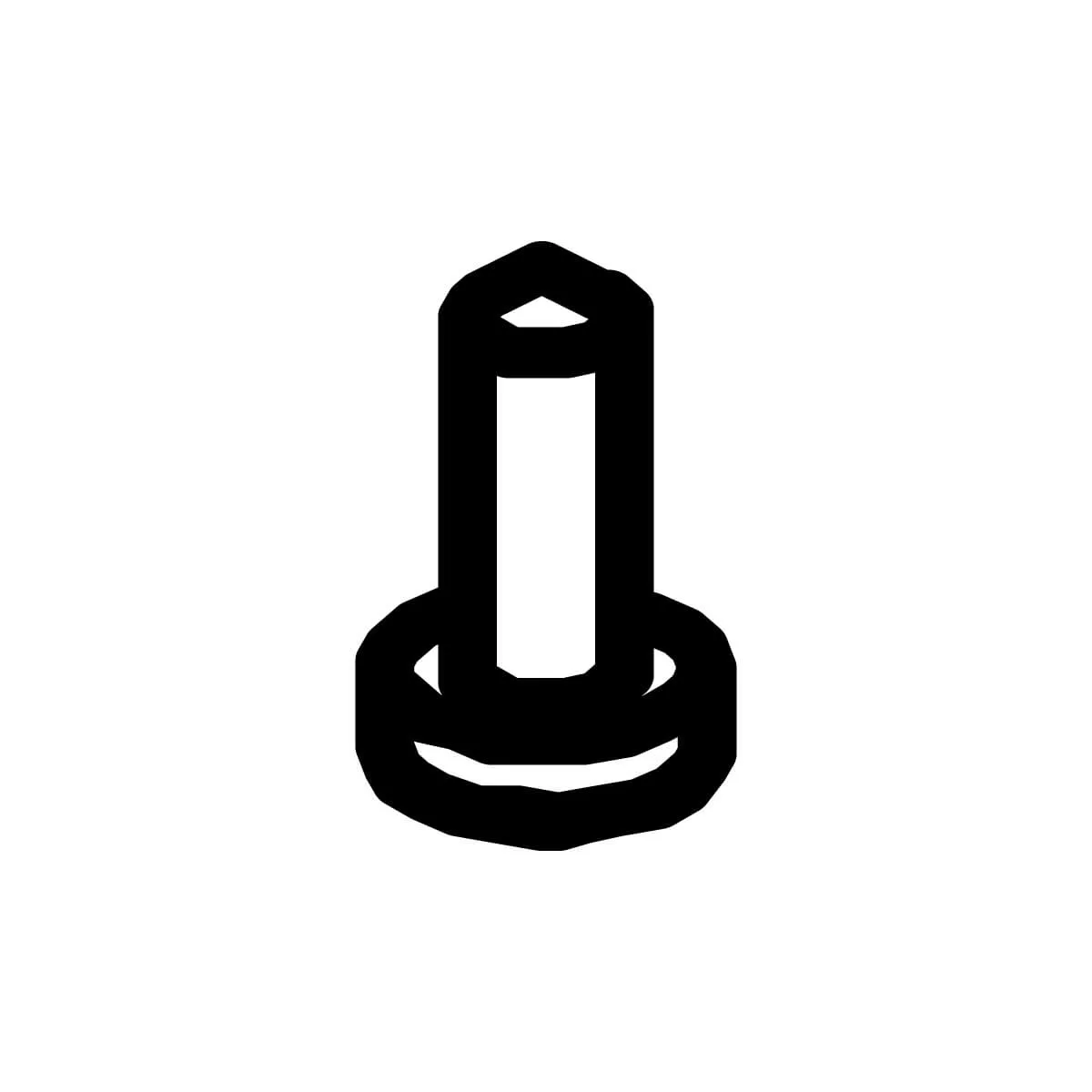 Screw 4,8 x 16 Zn - Santos #10 (10913) Screw 4,8 x 16 Zn - Santos #10 (10913)